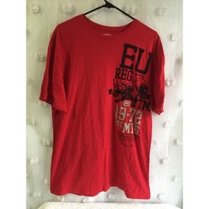 Vintage Ecko Unlimited Red Graphic T shirt size XL